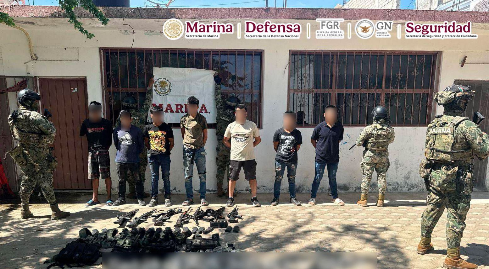 Detienen a siete generadores de violencia en Coyuca de Benítez, Guerrero